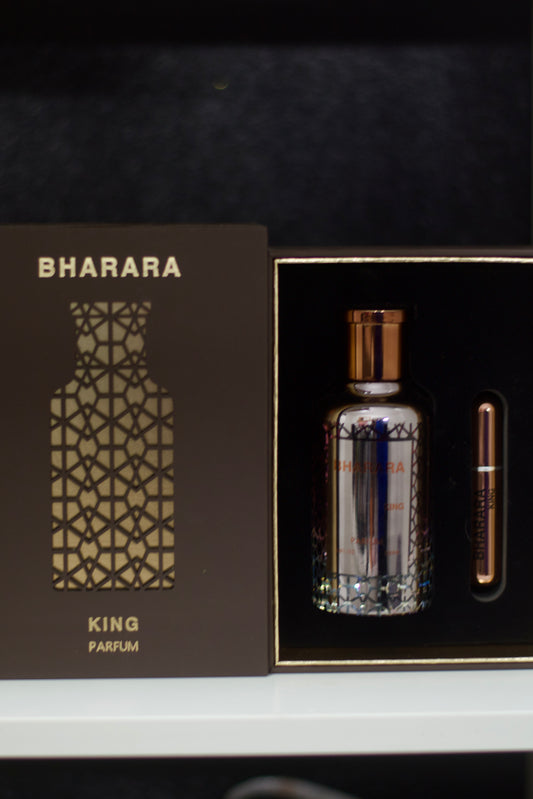 BHARARA KING PERFUME 100ml + Regalo frasco de viaje.